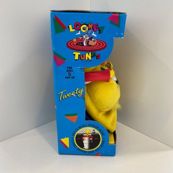Vintage New Looney Tunes Tweety Cup Caddy 1994 Fun In Your Car Holder Ages 5+ Ha - Picture 6 of 11
